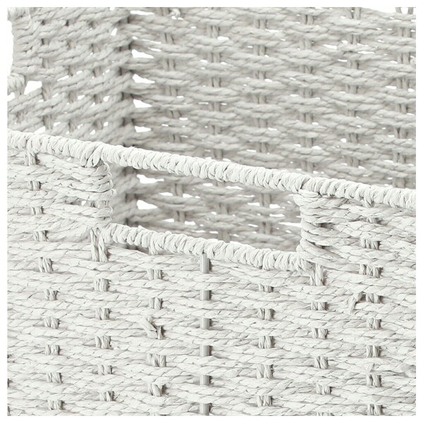 編織收納籃 LAIRA3 標準型 GY NITORI宜得利家居 4