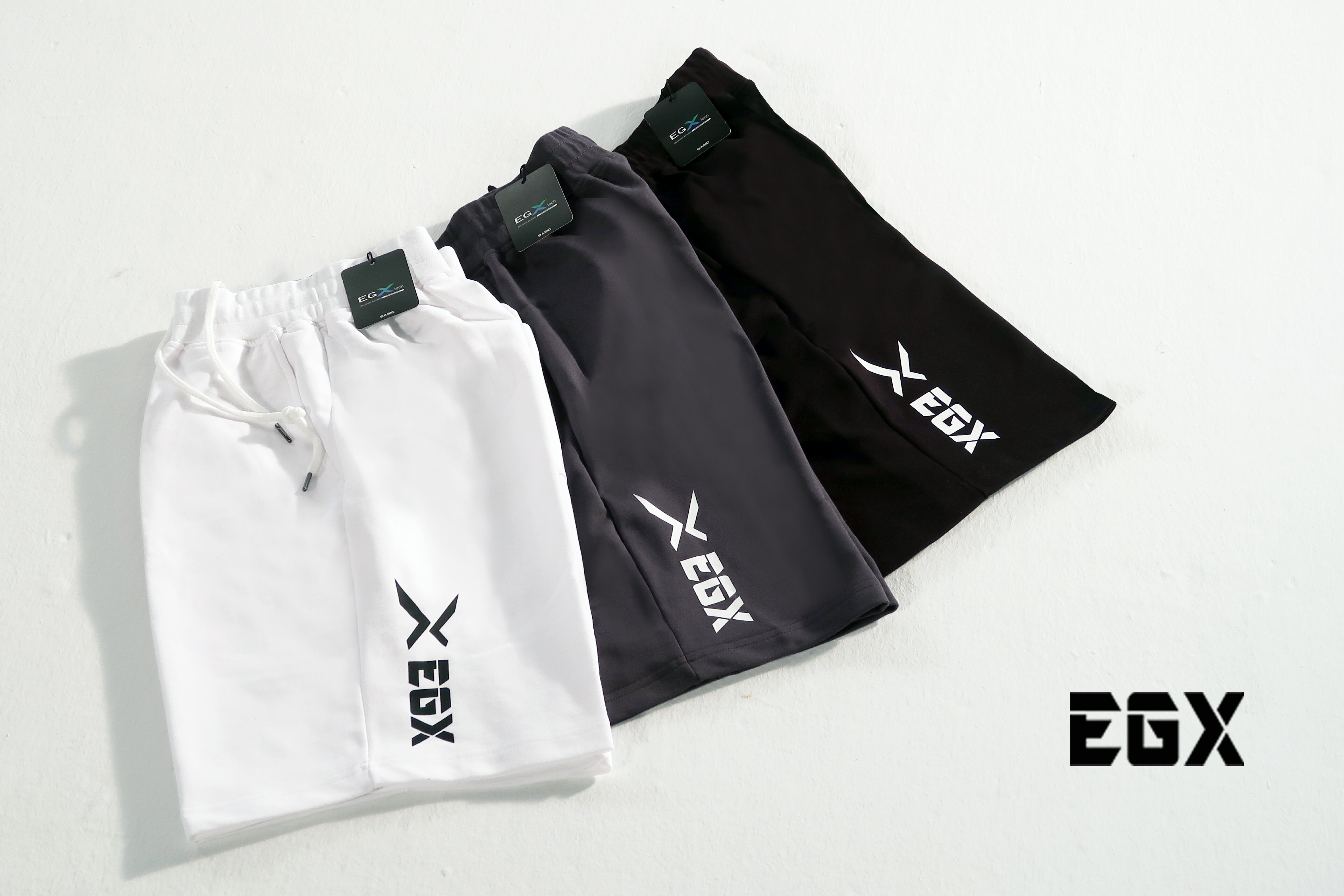 《EGX》 S-2S 運動短褲 (白色)