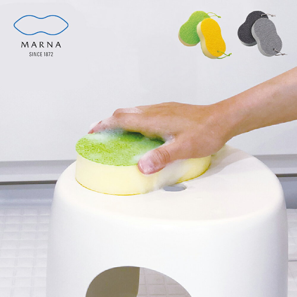 【MARNA】 浴室專用水垢菜瓜布 -W-179