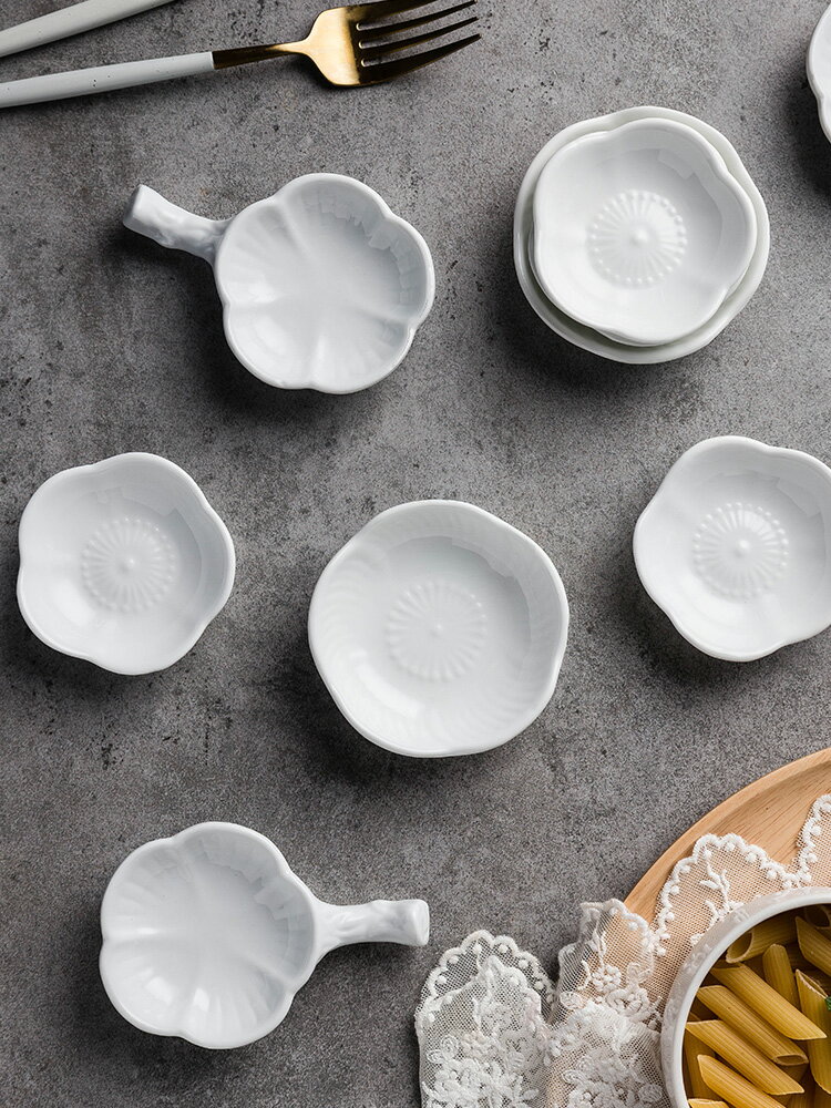 摩登主婦日式碟子陶瓷餐具小碟子盤子調料碟味碟家用醬油醋蘸料碗
