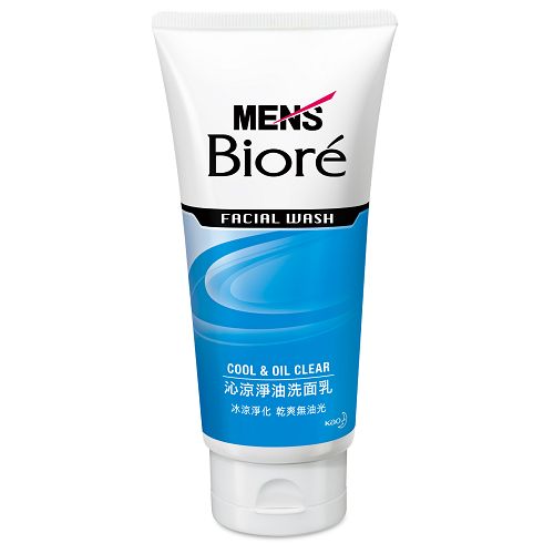 蜜妮MEN'S Biore男性專用沁涼淨油洗面乳100g【愛買】