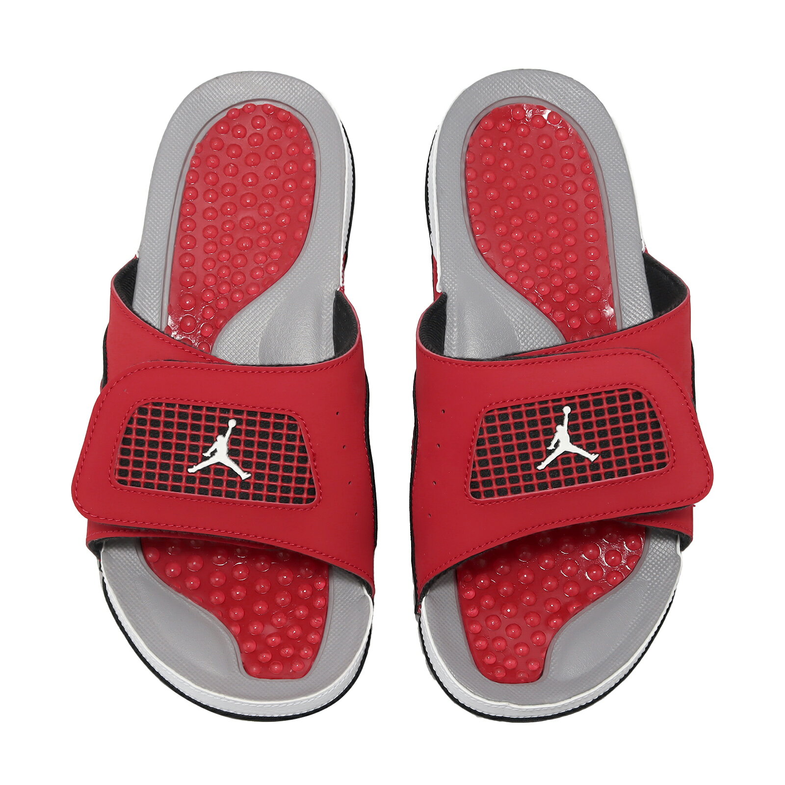 Nike 拖鞋 Jordan Hydro Iv Retro 男鞋 紅 魔鬼氈 喬丹 532225-600