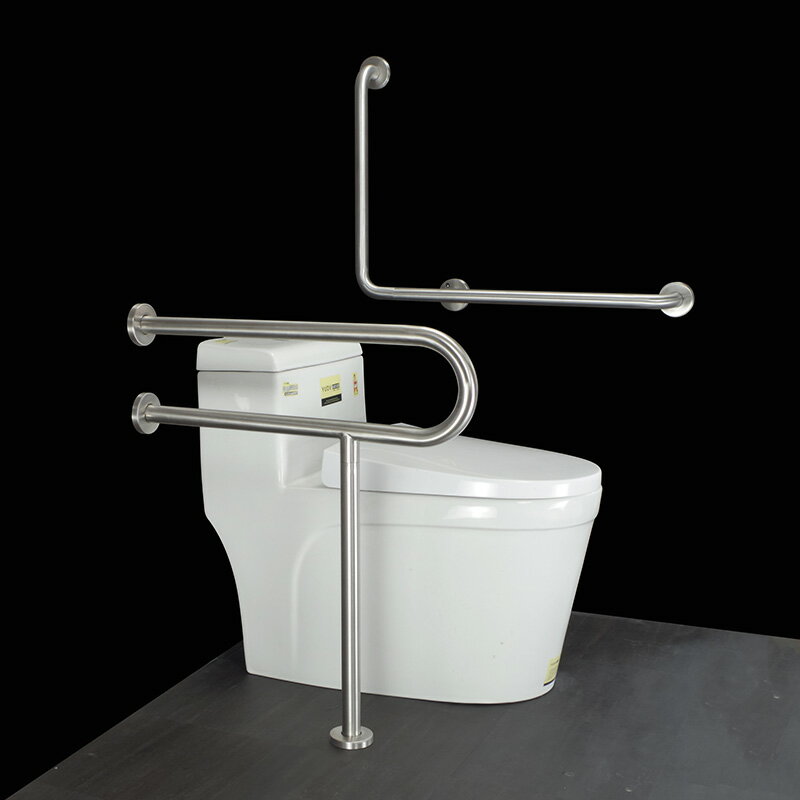 扶手 人老人衛生間不鏽鋼馬桶廁所坐便安全衛浴扶手欄桿『XY26747』