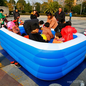 充氣游泳池 家用兒童戶外寶寶嬰幼兒家庭水池大海洋球池