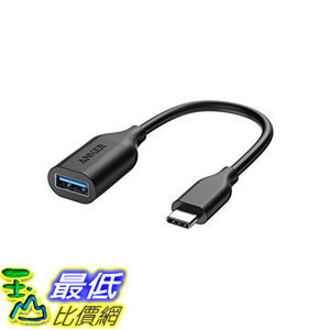 [107美國直購] 適配器 Anker USB-C to USB 3.1 Adapter, Converts USB-C Female into USB-A Female, Uses USB OTG Technology