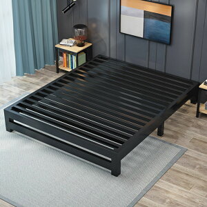 北歐鐵床鐵架床1.8米雙人床簡約現代歐式鐵床1米單人床鐵架床1.5 床架/床架雙人/床架 雙人 日式/單人加大床架/實木床架 雙人/實木床架/床板/雙人床架/床底/標準床/單人床/雙人床