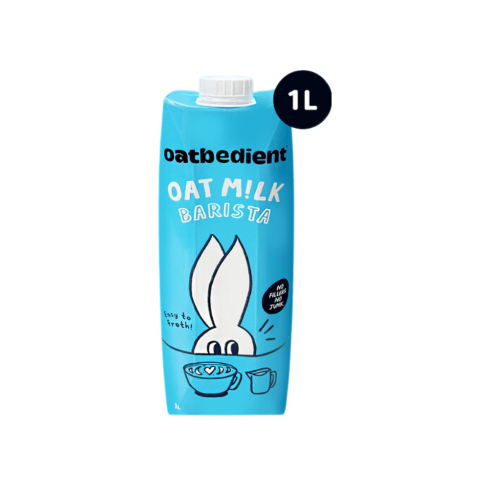 【酷酷萌樂樂購】 Oatbedient 長耳兔 燕麥奶 咖啡師燕麥奶 植物奶 無糖燕麥奶 1