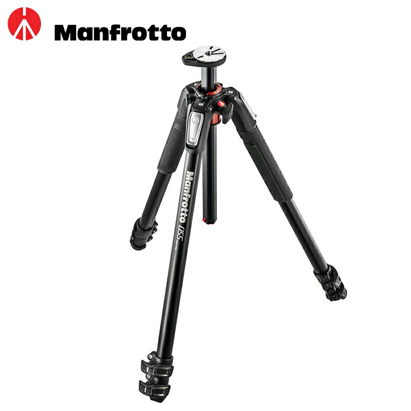 ◎相機專家◎ Manfrotto MT055XPRO3 + MVH502AH 鎂鋁合金腳架雲台套組 正成公司貨【跨店APP下單最高20%點數回饋】