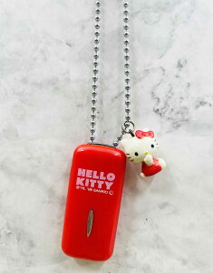 【震撼精品百貨】Hello Kitty 凱蒂貓~日本SANRIO三麗鷗 KITTY手機吊飾-復古紅*73029