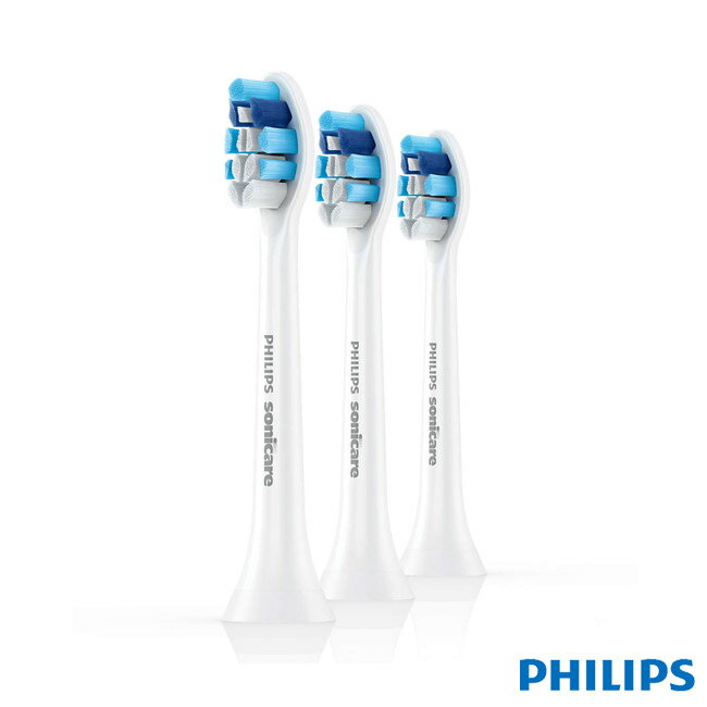 【飛利浦 PHILIPS】德國製 牙齦護理標準刷頭3入裝(適用HX9362/HX9372/HX9172) HX9033