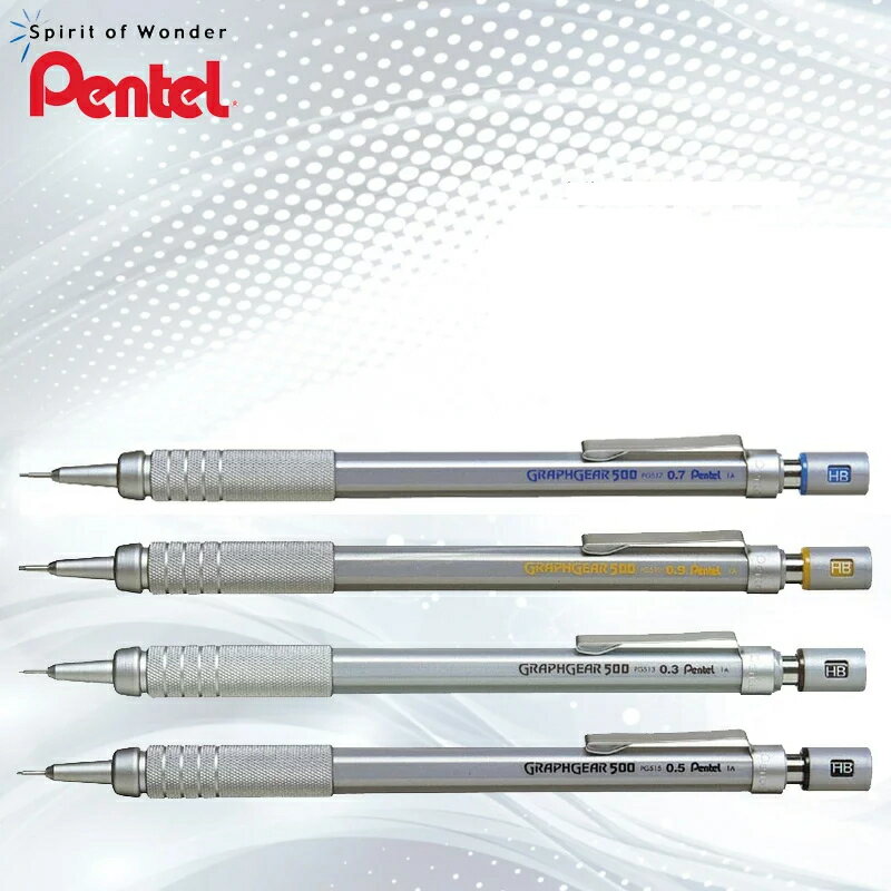 Pentel 飛龍 GRAPHGEAR 500 製圖鉛筆 (PG513、PG515、PG517、PG519)