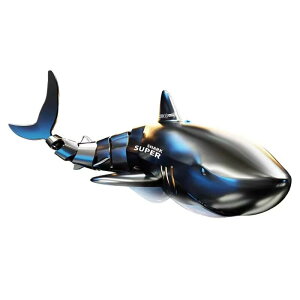 玩具模型 遙控鯊魚充電動可下水仿真搖擺防水巨齒鯊模型網紅兒童遙控玩具-快速出貨
