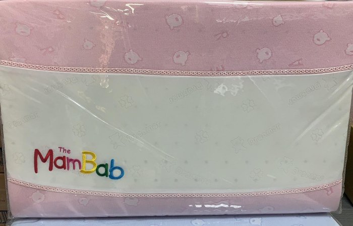 Mam Bab夢貝比-好夢熊台規中床墊/乳膠床墊/嬰兒床墊 (粉色) 990元(售完為止)