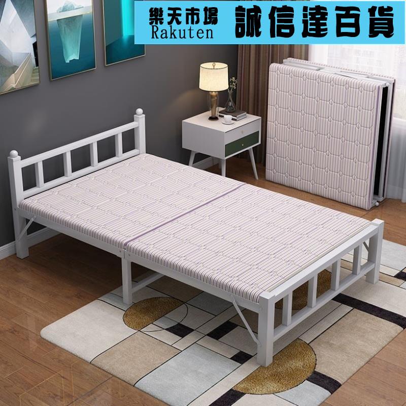 躺椅 午睡摺疊床沙發床單人躺椅午休小巧家用雙人多功能小床1.2米簡易