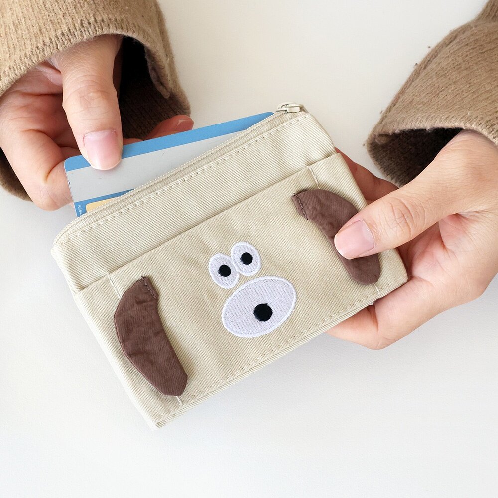 韓國 Romane 狗狗 兔兔 票卡夾  卡片零錢包 錢包 票卡包 零錢包 卡包 韓國文創 可愛錢包 包包 日本進口 - 日本 日本代購 日本空運來台 快速出貨 熱銷商品 JAPAN 送禮推薦 韓國代購 Romane 韓國文創 零錢包 卡包 小包包 小錢包 卡片包 韓國