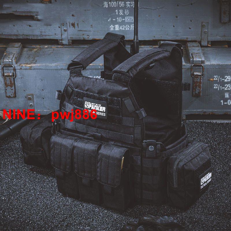 [臺灣公司貨 可開發票]戰狼同款6094戰術背心輕量化多功能裝備戶外拓展演出服真人CS馬甲