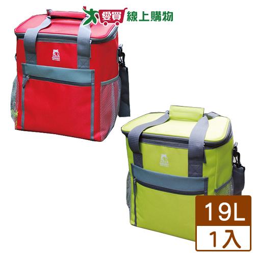 GRIZZLY 保冷袋 GLB1900R-綠/紅(19L)露營野餐用具 收納置物【愛買】