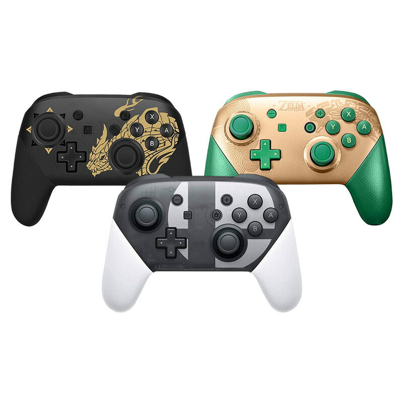 二代Switch Pro遊戲手柄ns遊戲手柄帶NFC雙震動藍芽無線遊戲手柄【宜家良品百貨】