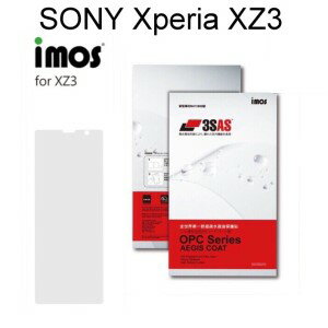 【iMos】3SAS系列保護貼 SONY Xperia XZ3 (6吋) 超潑水、防污、抗刮