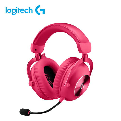 Logitech 羅技 Pro X II 職業級無線電競耳麥 - 第二代(桃紅)原價7990(現省$2000)