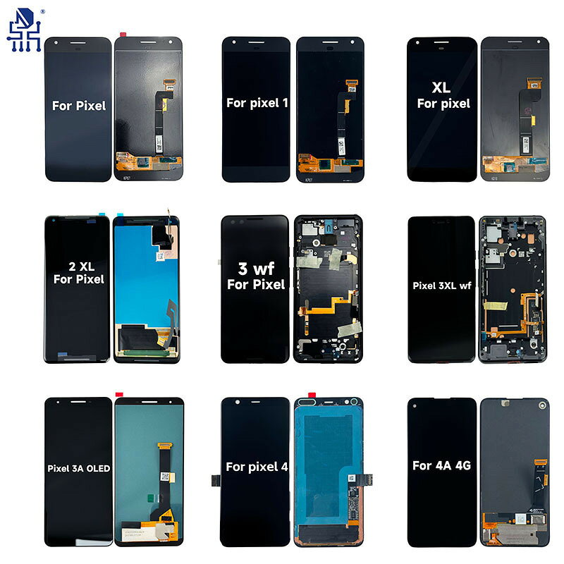 適用谷歌Google Pixel 2/3A/4AXL/5A/6A/7A/8A/8Pro 手機屏幕總成 鑫弘-數碼配件 | 美少女趣集鋪 ...