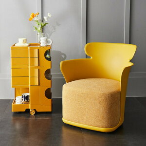 北歐創意單人沙發設計師懶人老虎椅家用臥室輕奢休閒布藝