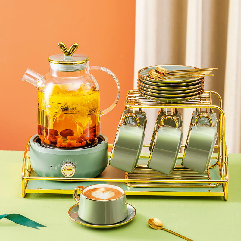 高顏值冷水壺耐高溫玻璃水壺家用大容量涼水壺冰水杯涼茶水果茶壺