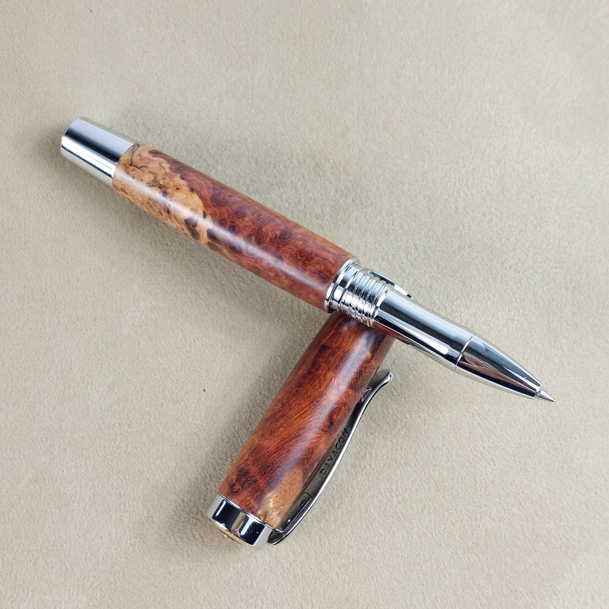 花梨榴鋼珠筆 #KOBE手工筆 #手工筆 #手工鋼珠筆