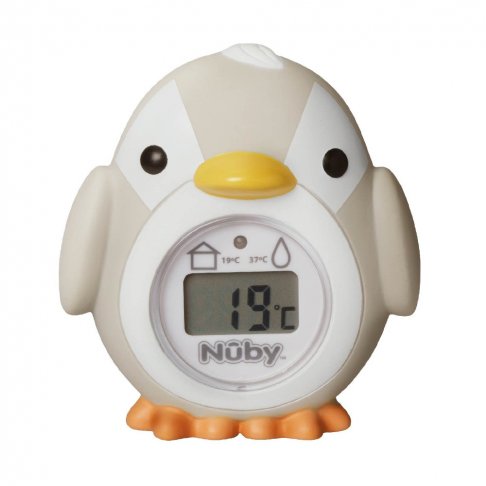 【愛吾兒】NUBY 企鵝造型兩用溫度計/水溫計