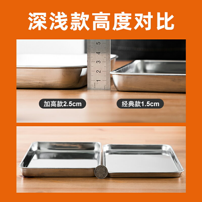 不銹鋼託盤家庭腸粉專用工具長方形家用腸粉蒸盤涼皮粉盤餃子自制