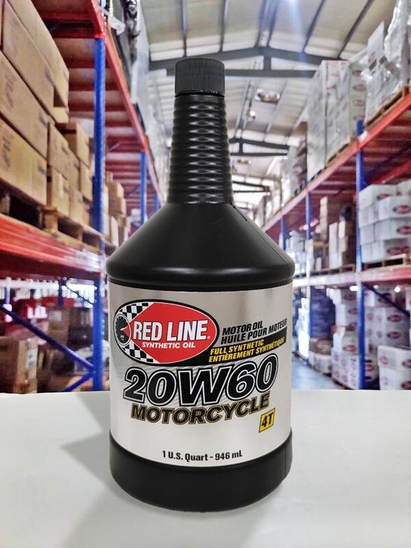 『油工廠』RED LINE 20W-60 4T HD redline 全合成 酯類 20W60 哈雷 重機