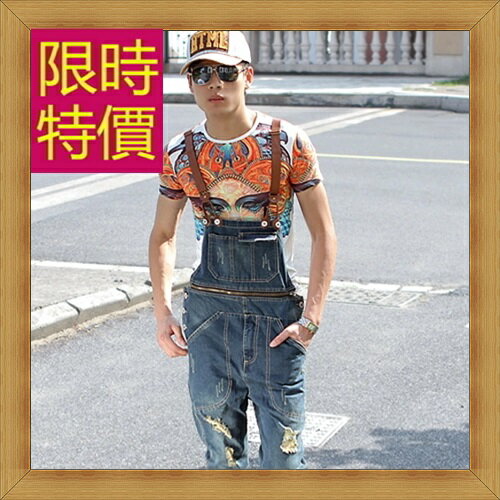 現貨+預購 吊帶褲 休閒褲-修身顯瘦韓版男長褲56i138【獨家進口】【米蘭精品】