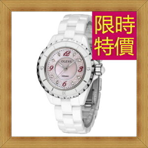 陶瓷錶 女手錶-流行時尚優雅女腕錶2色56v42【獨家進口】【米蘭精品】
