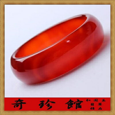 紅瑪瑙手鐲 手圍17~19.5(非A貨退錢)-開運避邪投資增值【附保證書】【奇珍館】62a23 1