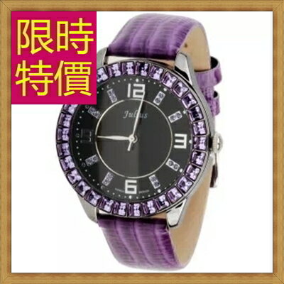鑽錶 女手錶-時尚經典奢華閃耀鑲鑽女腕錶4色62g36【獨家進口】【米蘭精品】