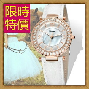 鑽錶 女手錶-時尚經典奢華閃耀鑲鑽女腕錶4色62g47【獨家進口】【米蘭精品】