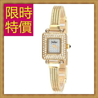 鑽錶 女手錶-時尚經典奢華閃耀鑲鑽女腕錶4色62g48【獨家進口】【米蘭精品】