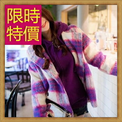 毛呢外套 長版大衣-羊毛保暖時尚女風衣1色62k5【獨家進口】【米蘭精品】