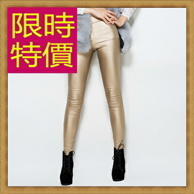 皮褲 休閒長褲-韓版顯瘦美臀彈力女內搭褲1色63u36【獨家進口】【米蘭精品】