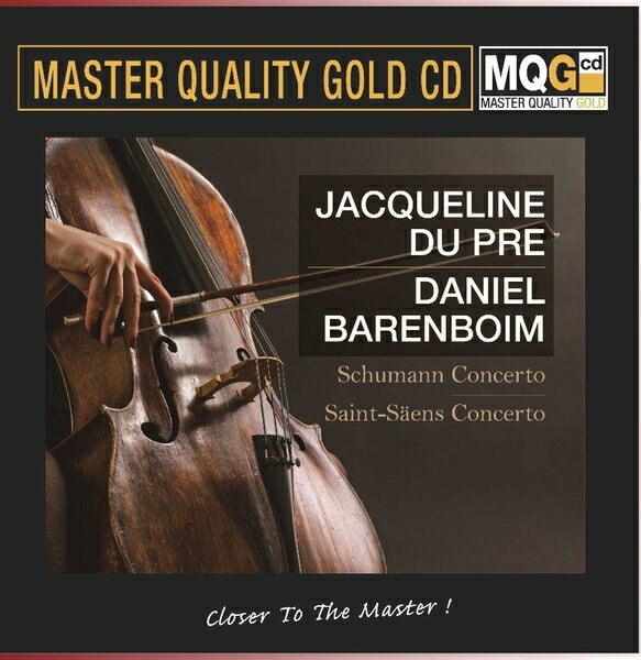 【停看聽音響唱片】【MQGCD】Jacqueline Du Pre Daniel Barenboim Schumann Saint-Saens Concerto