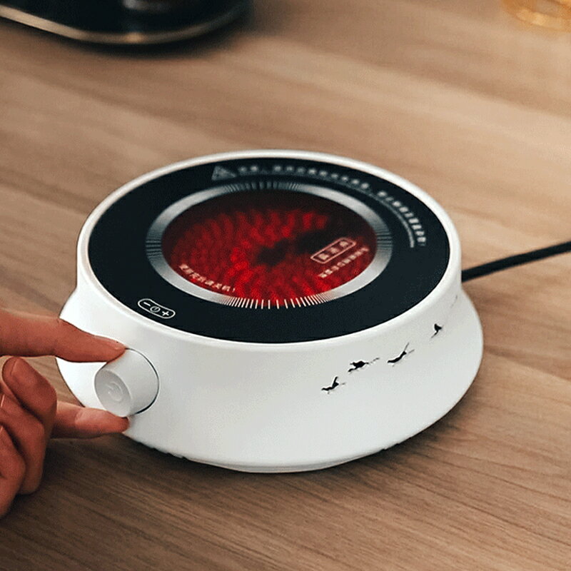110V伏美規小電陶爐摩卡咖啡煮茶電熱爐茶爐蒸煮茶器家用臺灣美國