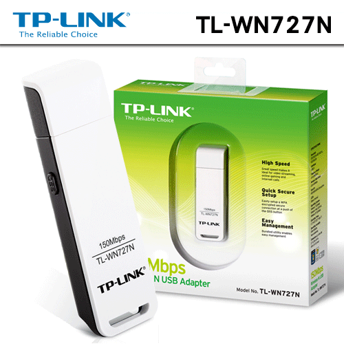 <br/><br/>  【最高可折$2600】TP-LINK TL-WN727N 150Mbps無線N USB網路卡<br/><br/>