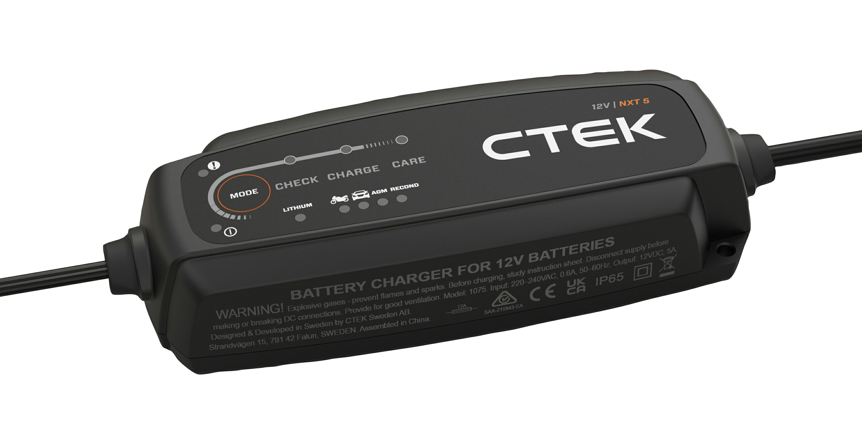 瑞典 CTEK NXT 5 充電器 支持 12V 鋰鐵 磷酸鐵鋰 鉛蓄電池 AGM 110V 專利8步驟充電 2