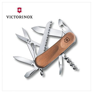 VICTORINOX 瑞士維氏 瑞士刀 Evolution Wood 17 13用 85mm 胡桃木 2.3911.63