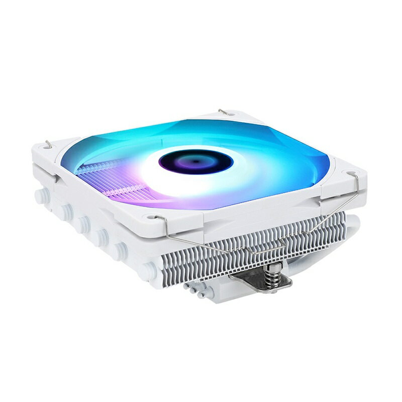 【享最高折300】Thermalright 利民 AXP120-X67 WHITE ARGB 下吹式散熱器 白色