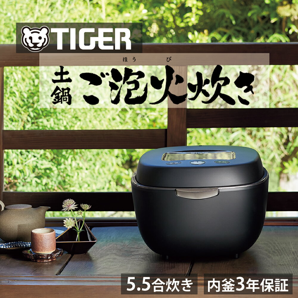 日本公司貨 Tiger 虎牌 JPL-H100 土鍋 壓力 IH 6人份 新款