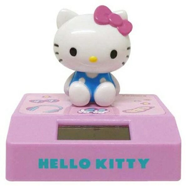【震撼精品百貨】Hello Kitty 凱蒂貓-日本三麗鷗SANRIO KITTY太陽能公仔擺飾-粉紅*61797