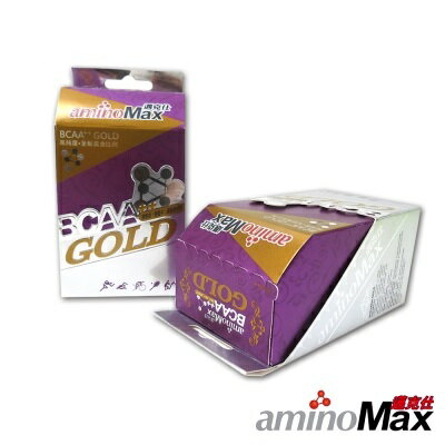 騎跑泳/勇者-aminoMax 邁克仕 GOLD 頂級 BCAA 膠囊，本包裝含5份，每一份量4粒。有效期2025/06/13.