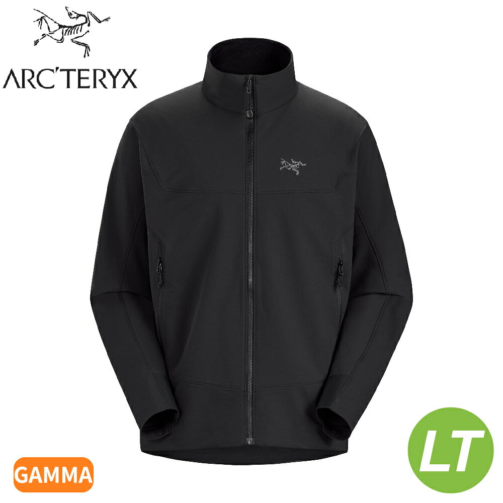 【ARC'TERYX 始祖鳥 男 Gamma 軟殼外套《黑》】X000007485/衝鋒衣/防風外套/保暖外套