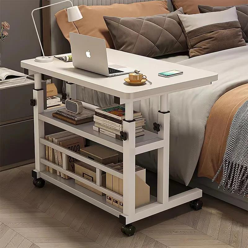 【最低價】【公司貨】床邊桌可移動簡約小桌子臥室家用學生書桌升降宿舍懶人簡易電腦桌